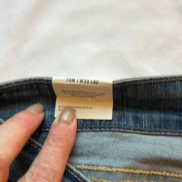 NWT Levi Strauss Signature Totally Shaping Straight Denim Jeans - Picture 4 of 6